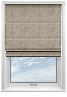 Jakarta, Lambs Fur - Roman Blind